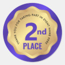Search for student awards stickers Blue