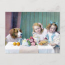 Search for tea party postcards Whimsical