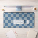Search for blue gingham mousepads Chequerboard