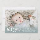Search for welcome birth announcement cards Welcome to the world