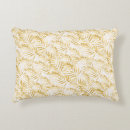 Search for tropical leaf cushions Gold