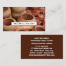Search for clay business cards Pottery