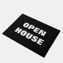 Search for open house doormats Realtor