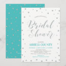 Search for silver glitter bridal shower invitations Stylish