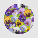 Search for lavender christmas tree decorations Pansies