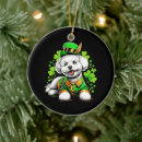 Search for irish leprechaun christmas tree decorations Clover