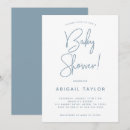 Search for dusty blue baby shower Calligraphy