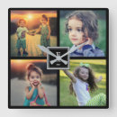 Search for photo collage template clocks Keepsake