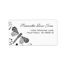 Search for dragonfly return address labels weddings Elegant