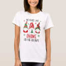 Search for gnome christmas tshirts Cute