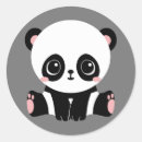 Search for panda illustration stickers Animal