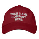 Search for red baseball hats Logo