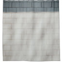 Search for brick wall shower curtains Grey