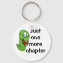 Search for cute bookworm key rings Fun