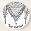 Search for scarf coasters Keffiyeh