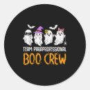 Search for paraprofessional stickers Halloween