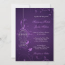 Search for aubergine wedding invitations Purple
