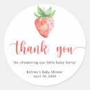 Search for strawberry thank you stickers Fruit