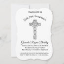Search for black white first communion invitations Catholic