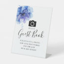 Search for baby shower guest book signs Dusty blue