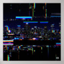 Search for glitch posters Abstract