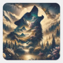Search for wolf image stickers Howling