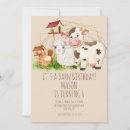 Search for barn animals birthday invitations Rooster