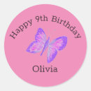 Search for pink purple butterfly stickers Kids