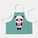 Search for pink panda aprons Kawaii