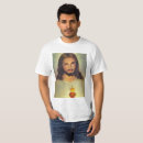 Search for sacred heart tshirts Christian