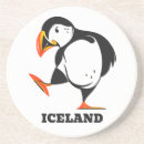 Search for puffin coasters Iceland
