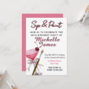 Search for sip and paint birthday invitations Watercolor