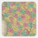 Search for coloured map stickers France