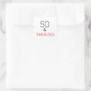 Search for fab stickers 50 and fabulous