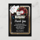 Search for casino thank you cards Party