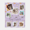 Search for purple photo collage blankets Pets