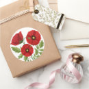 Search for poppy stickers Wildflower