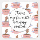 Search for morning coffee stickers Cute