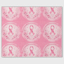 Search for cancer wrapping paper Breast cancer awareness