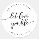 Search for sparkle wedding stickers Elegant
