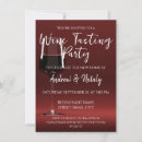 Search for red wine glass invitations Party