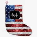 Search for made in usa christmas stockings Red white and blue