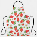 Search for strawberry pattern aprons Candy