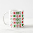 Search for red snowflake mugs Scandinavian