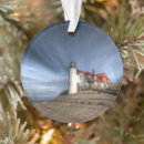 Search for michigan lighthouse christmas tree decorations Landscape