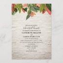 Search for tropical rehearsal dinner invitations Beach