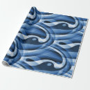 Search for orca wrapping paper Blue