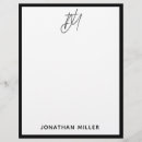 Search for modern stationery paper Elegant