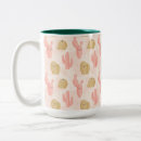 Search for pink damask mugs Feminine
