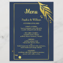 Search for royal blue and gold wedding programs Modern